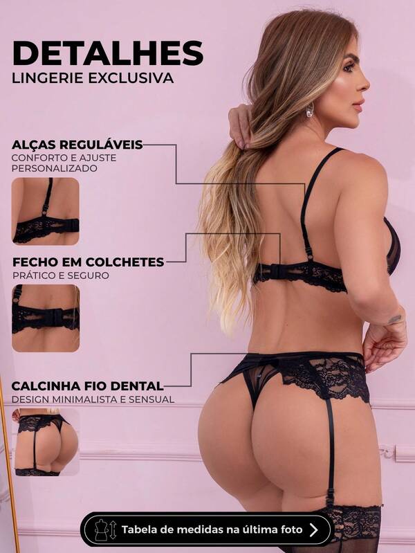Conjunto Black Lan